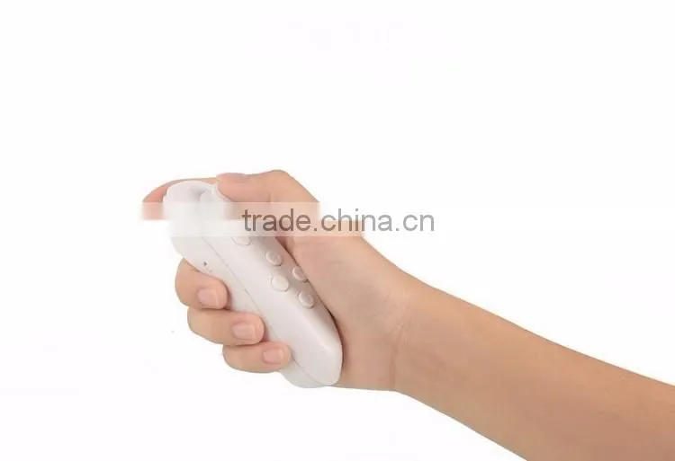 Hot selling white and black support IOS and Android set Bluetooth game joystick for VR box 2.0
