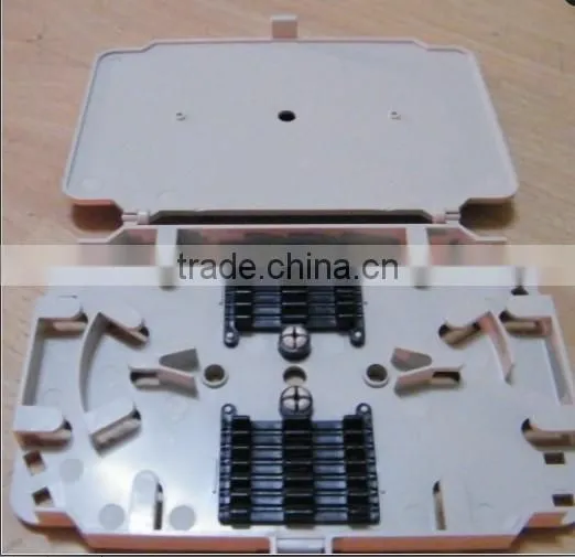 OEM ABS plastic 12 port fiber optic fiber splice tray/ fiber optical cassete