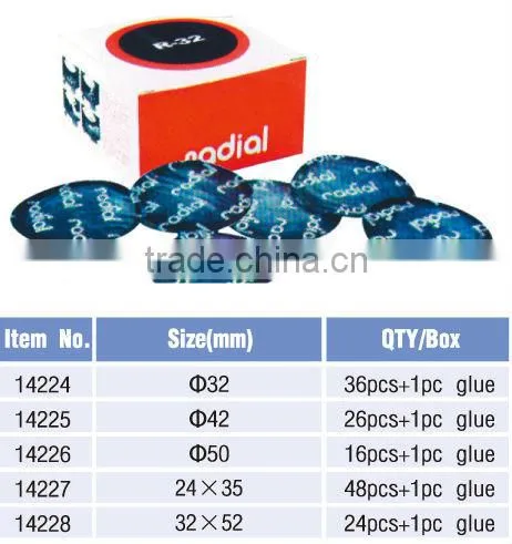 Cold Patch For Inner Tire And Outter Tire