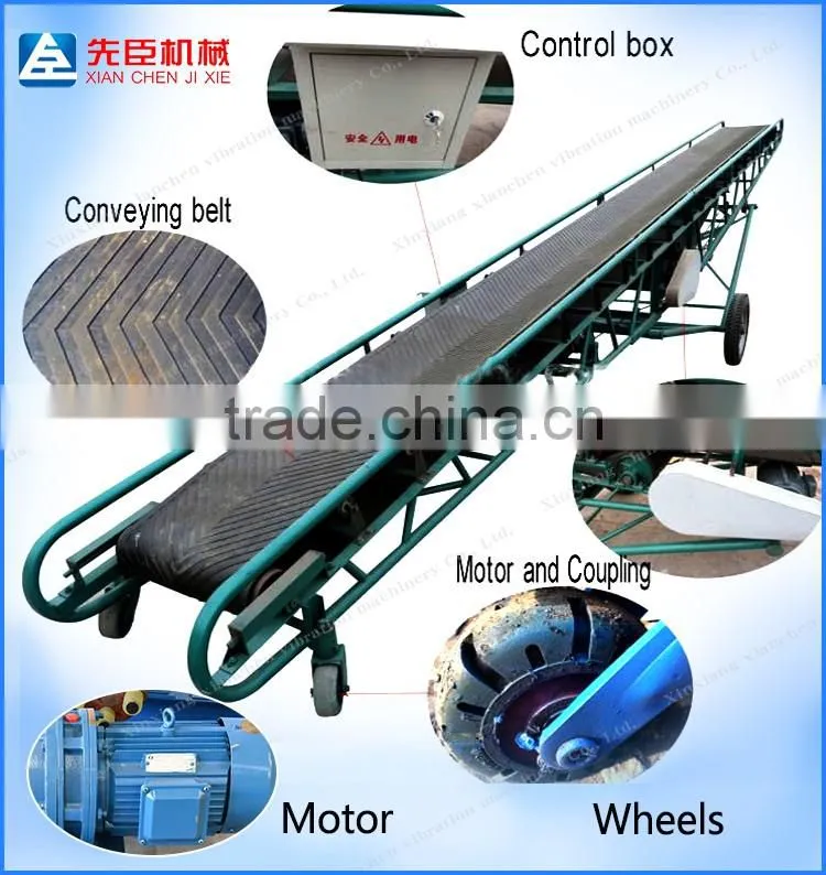 XC series High quality durable rock conveying belt conveyor