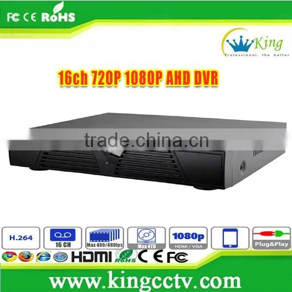 2015 Top 10 H.264 16ch HD DVR 1080p ahd dvr