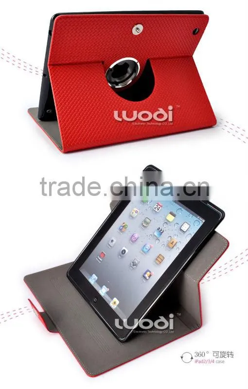 Belt clip wallet leather flip stand case for tablet ipad case cover for ipad 2 3 4 case