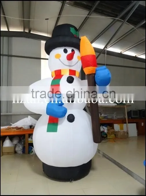 Indoor Christmas Decor Inflatable Snowman for Sale