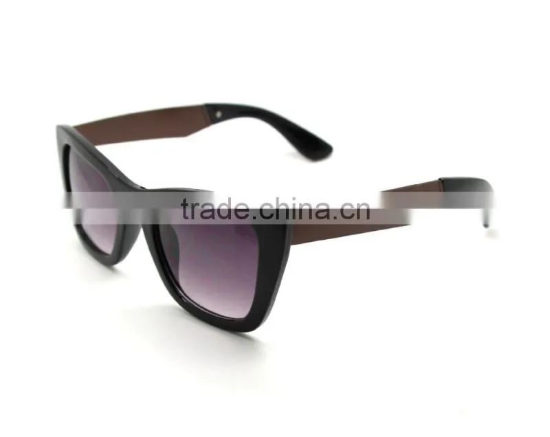 black cat eye fashion sun glasses sexy eye glasses