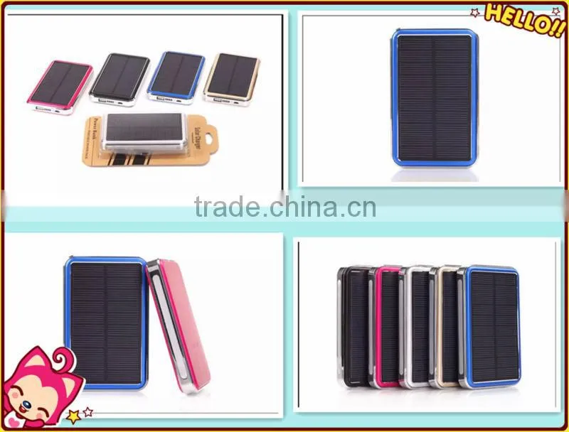 2014 NEWEST! 16800mah solar power bank ,high quality solar power bank for mobile phone