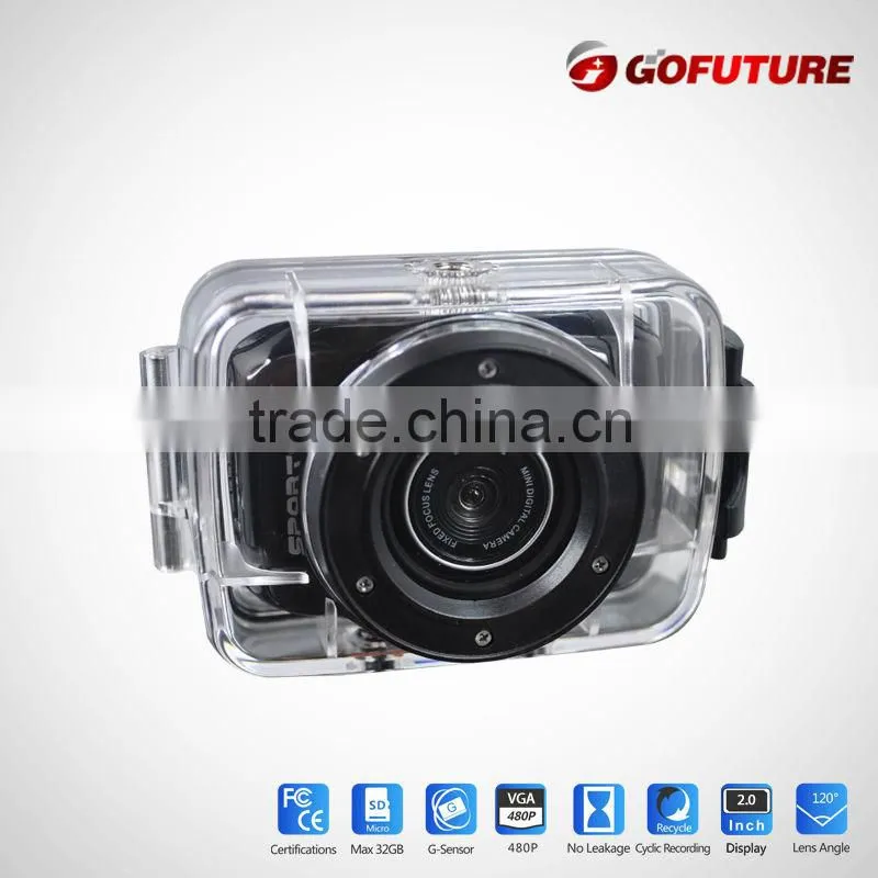 2.0" action camera hd 720p video camera