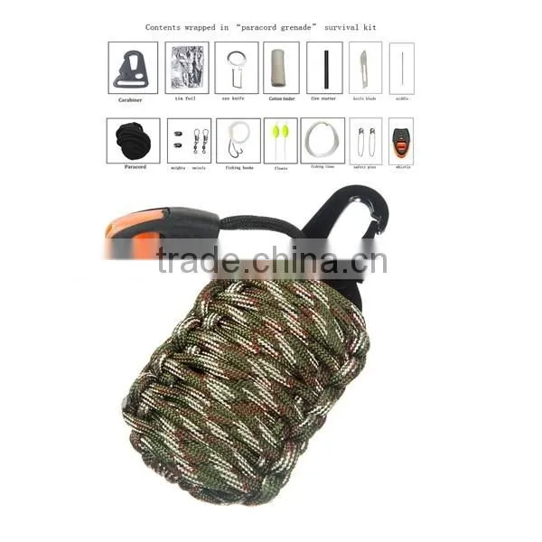 550 paracord survival bag for belt, survival cheap tools bag