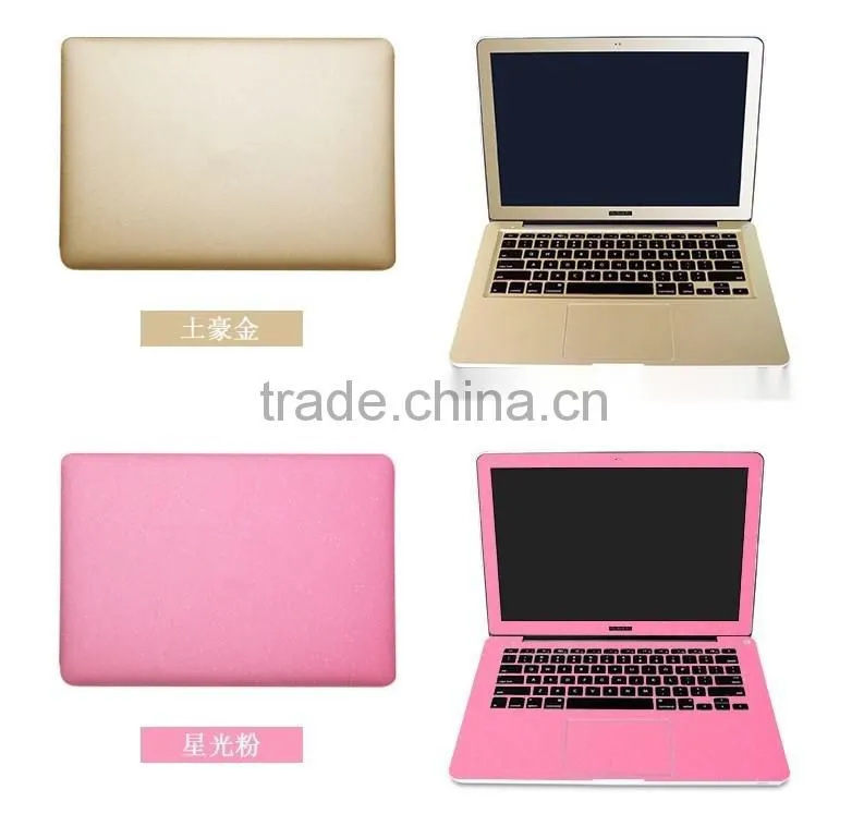 Diamond bling bling glitter skin cover for Macbook, for macbook full cover sticker vinyl decal