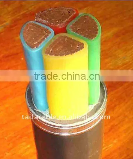 6-35kv CU AL XLPE insulated steel wire armoured cable