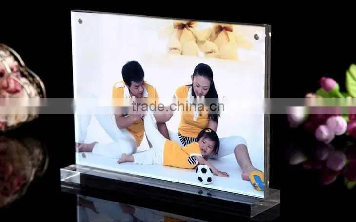 A4 acrylic magnet display photo frame