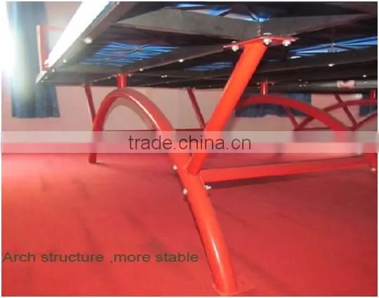 Small Rainbow Outdoor table tennis table/SMC Outdoor Ping Pong Table