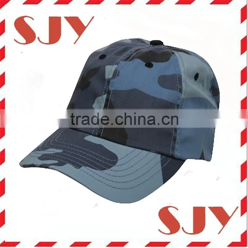 Digital camo new style 6 panel baseball custom distressed hats