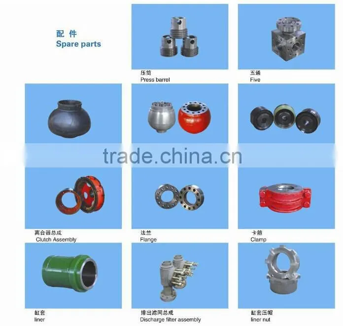 API oilfield F series mud pump parts
