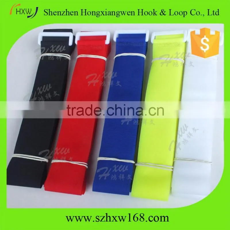 Hook loop adjustable box packing strap