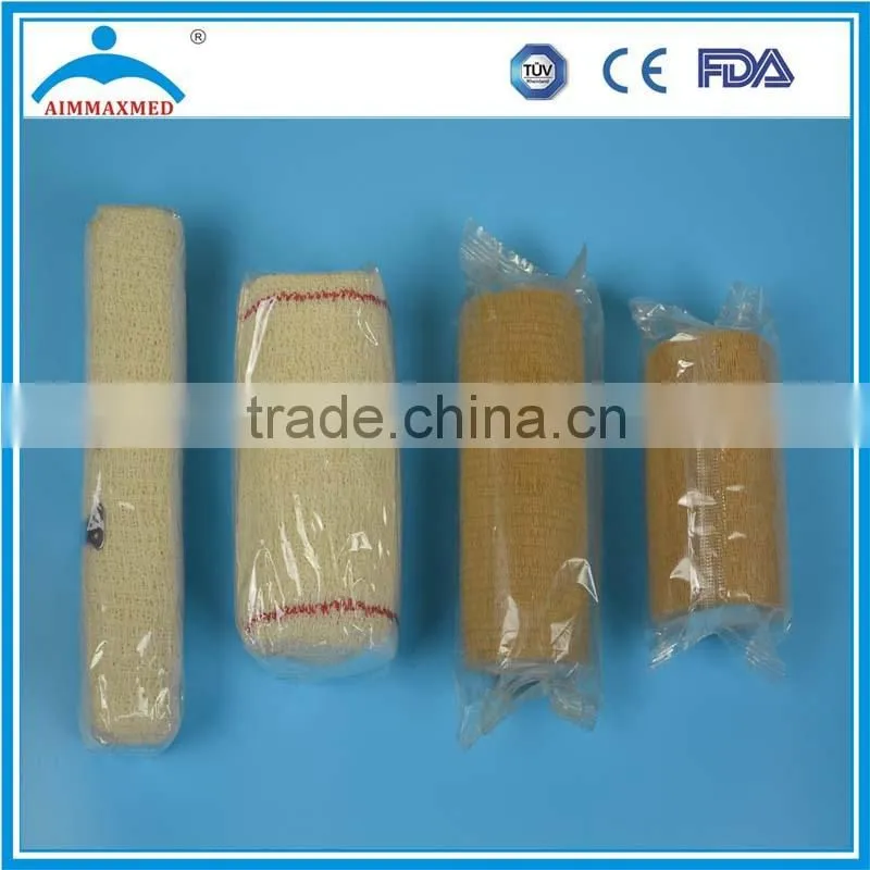 Medical elastic crepe cotton bandage