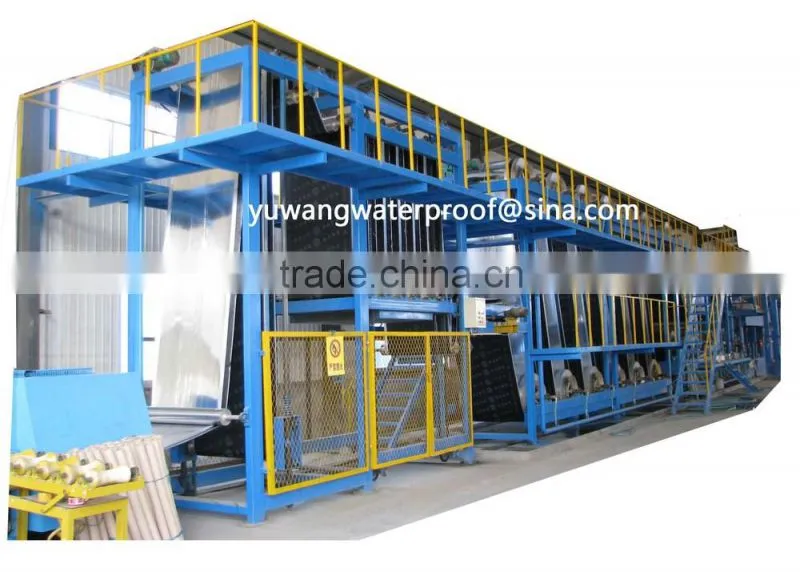 SBS Natural Self-adhesive Modified Bitumen Waterproofing Membrane Machine