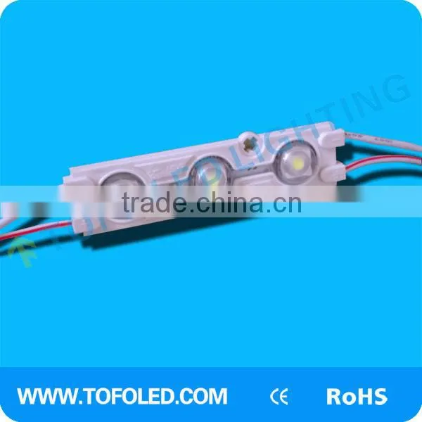 Waterproof 12v 3leds samsung injection 5630 smd led module