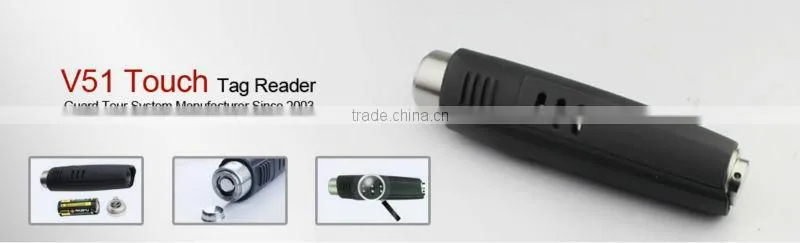 Inductive Ibutton Guard Tour Monitoring System for Property Security