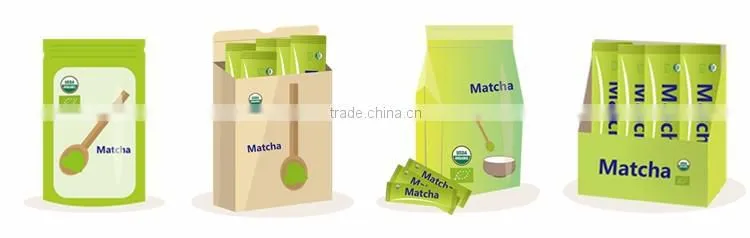 OEM Matcha on the Go Small bags , Organic Matcha Package