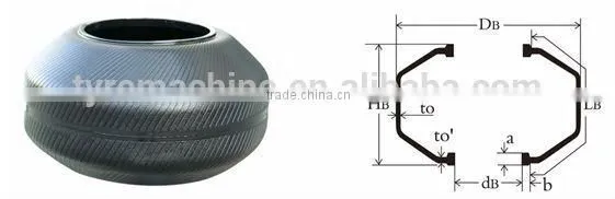 Factory making OTR Bias Tyre Curing Bladder