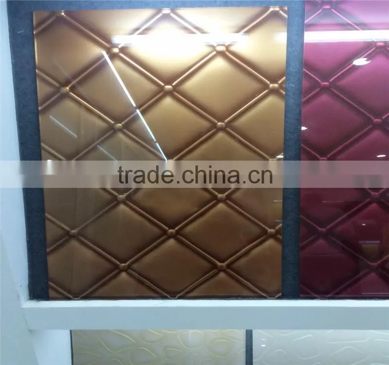 5mm 1830*2440 3D glass mosaic for home decoration