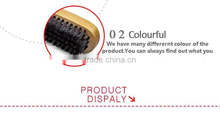 Woodcarving wooden horse hair shoe polish brush