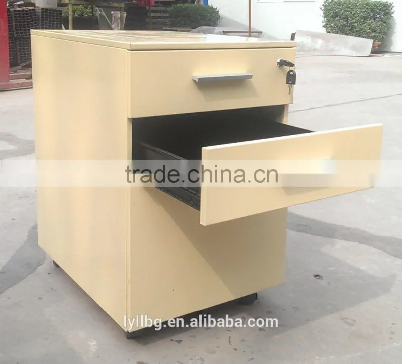 Factory for sale Most new design office Furniture mobile pedestal 3 drawer Steel filing cabinet