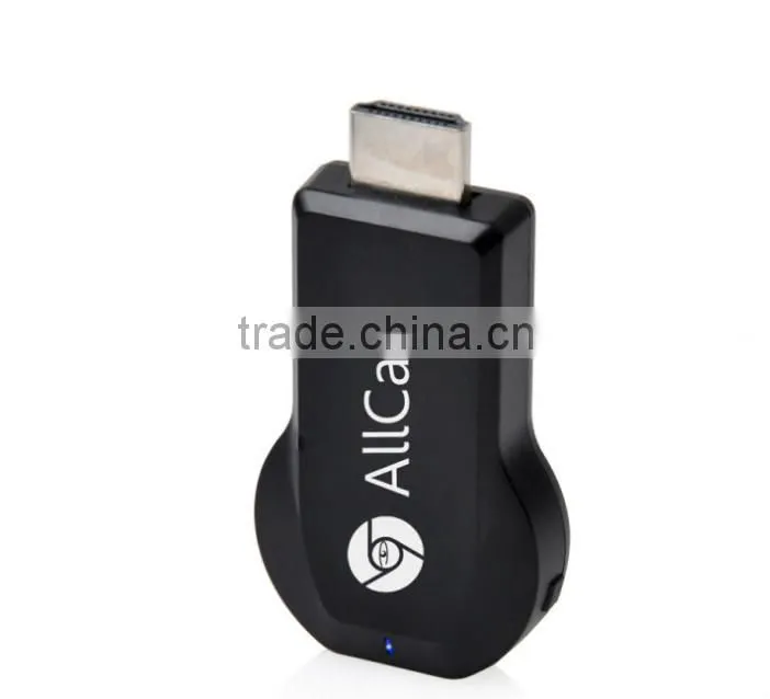 Bigway high quality hot sale wifi display dongle ezcast anycast miracast M2 android tv stick