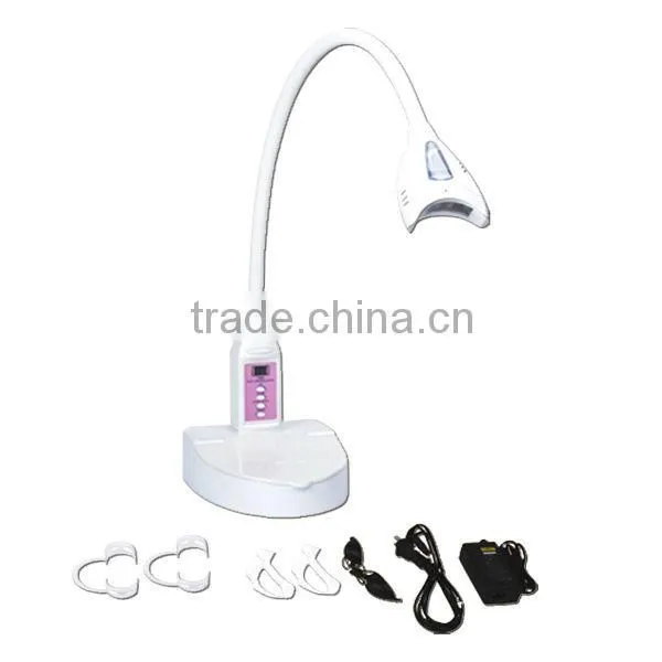 whitening of the teeth