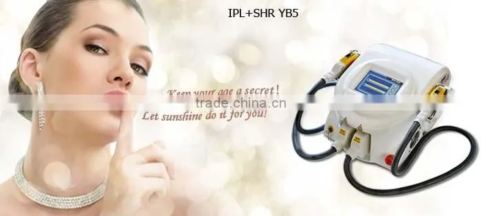 2 in 1salon spa use 3000W power shr china for hair removal