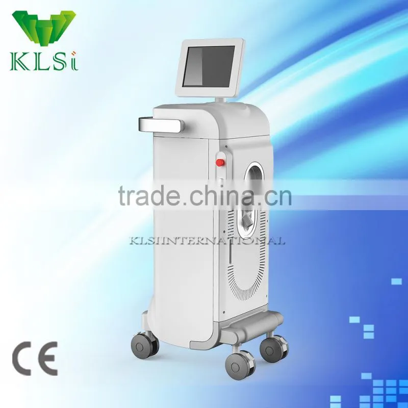 Klsi Hot-Selling 808nm laser hair remove beauty machine pain free for back ,leg ,hand..