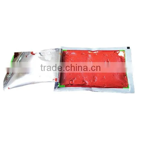 Color Printing Laminated Plastic Tomato Paste Sachet