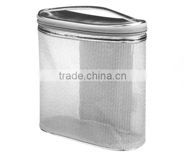 2015 new style promotional custom mesh cometic bag