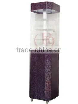 AD-2S acrylic display rotating cabinets for mobile phone