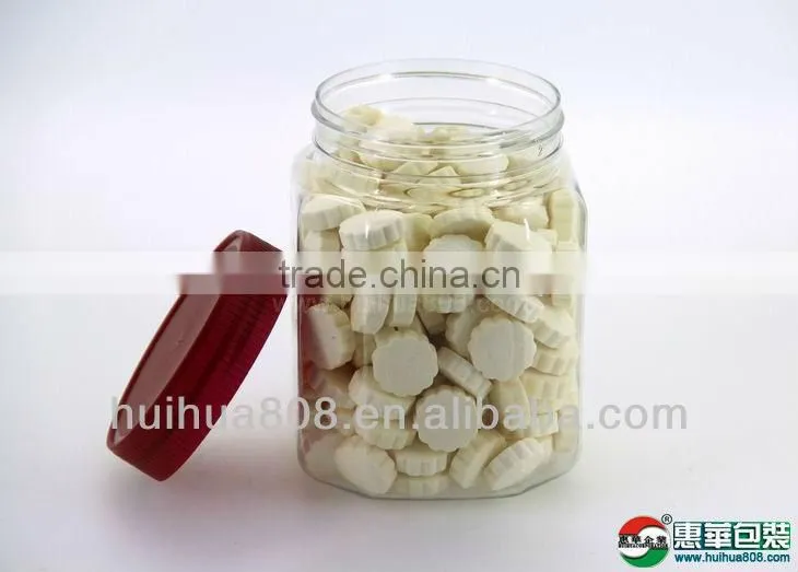 plastic PET candy jar