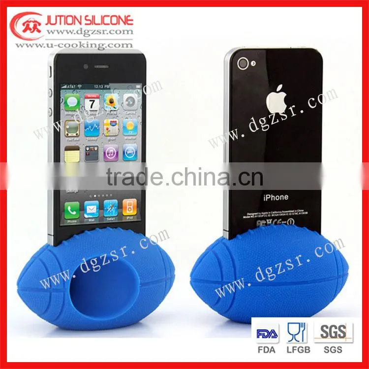 Colorful silicone phone loudspeak