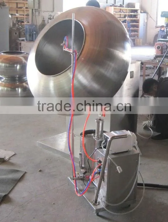 2012 best seller fully stainless steel wide output nuts coating machine