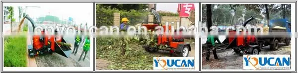 High Quality movable wood chipper/diesel wood chipper