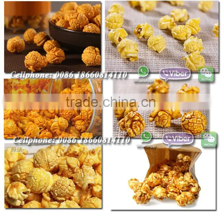 Commercial Mushroom Caramel Popcorn Making Machine