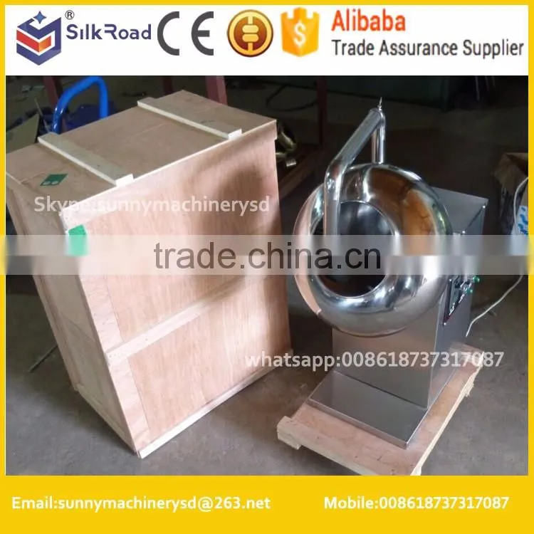 High quality peanut coating machine/sugar coating machine/ coated peanut processing machine