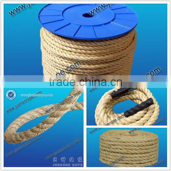 Natural wholesale heavy duty jute twine 3ply