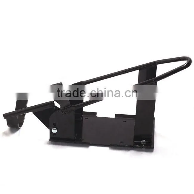 Steel Wheel Chock Holder Fit for 15"-19' Motorcycle Wheels 1500lbs Wheel Stopper SMI3115