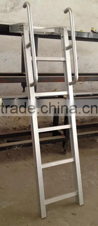 Aluminum alloy foldable stepladders for engineering vechile