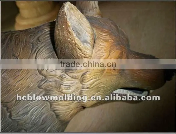 OEM Blow Molding Plastic Animal Decoy Bait The Deer Mould Design