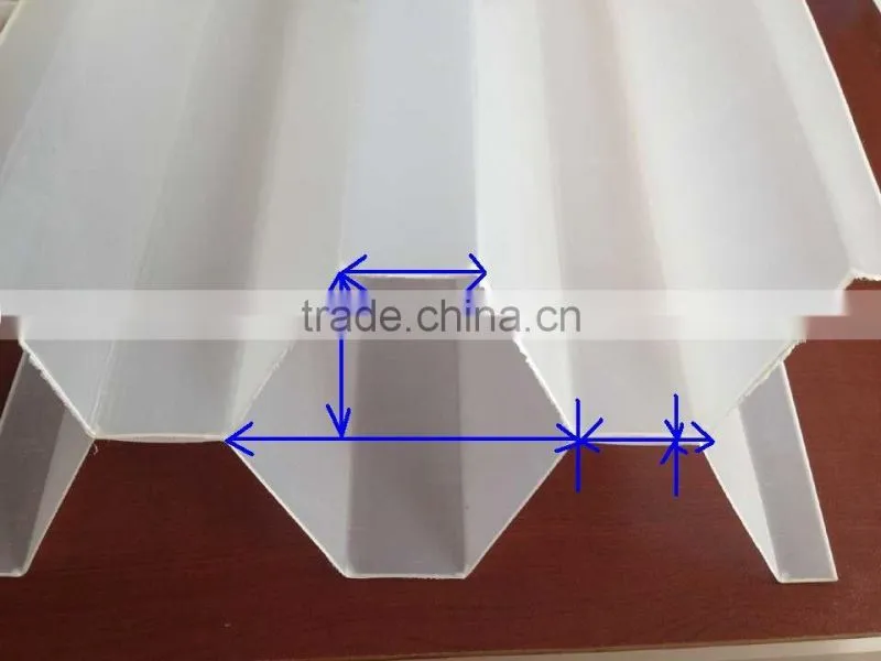 PP tube settler/tube carrier for sedim tank