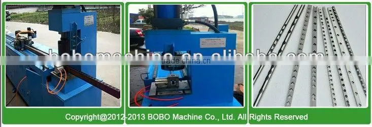 Automatic round pipe punching machine