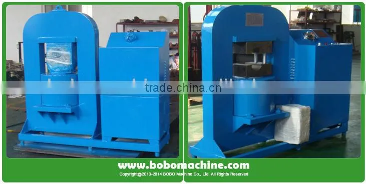 Hydraulic wire rope sling forming machine
