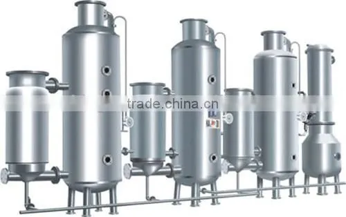 New Design ZNS3-500-5000 Model the Newest Internal-heating Three Effect Energy Saving Evaporator for Liquid