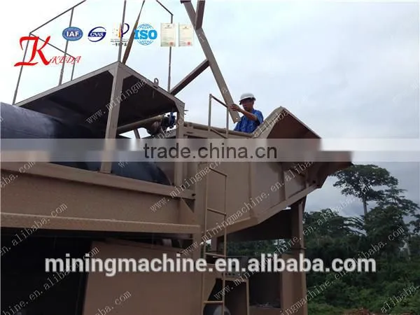 ISO9001 Complete Set Gold Mining Equipment With Patent