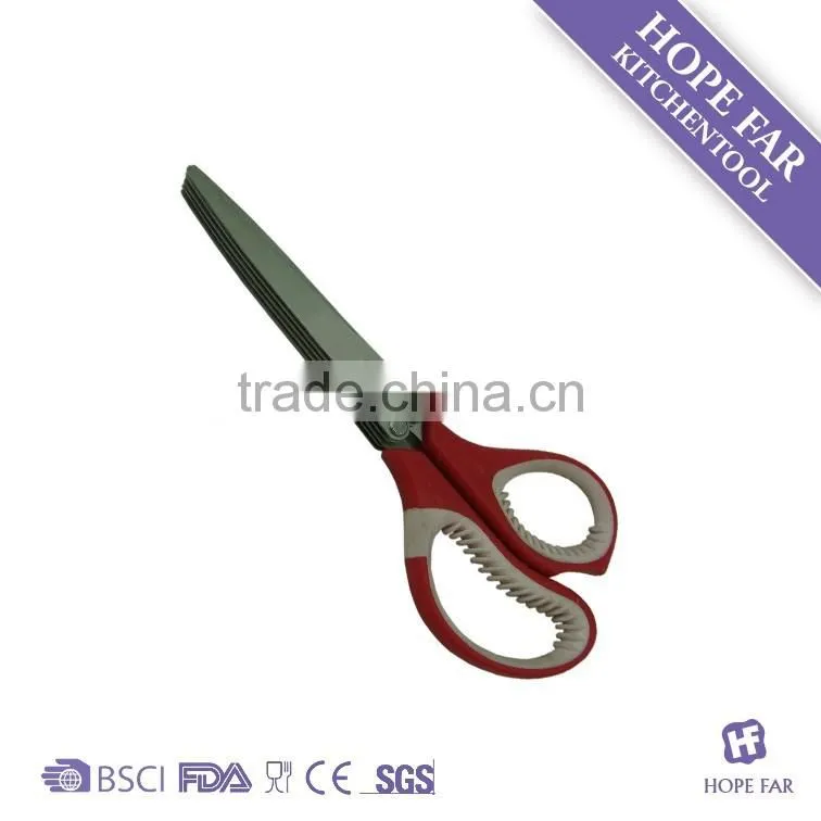 K845 Premium quality kitchen multi-blades scissors